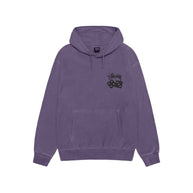 Stussy Dice Dyed Hoodie Grape
