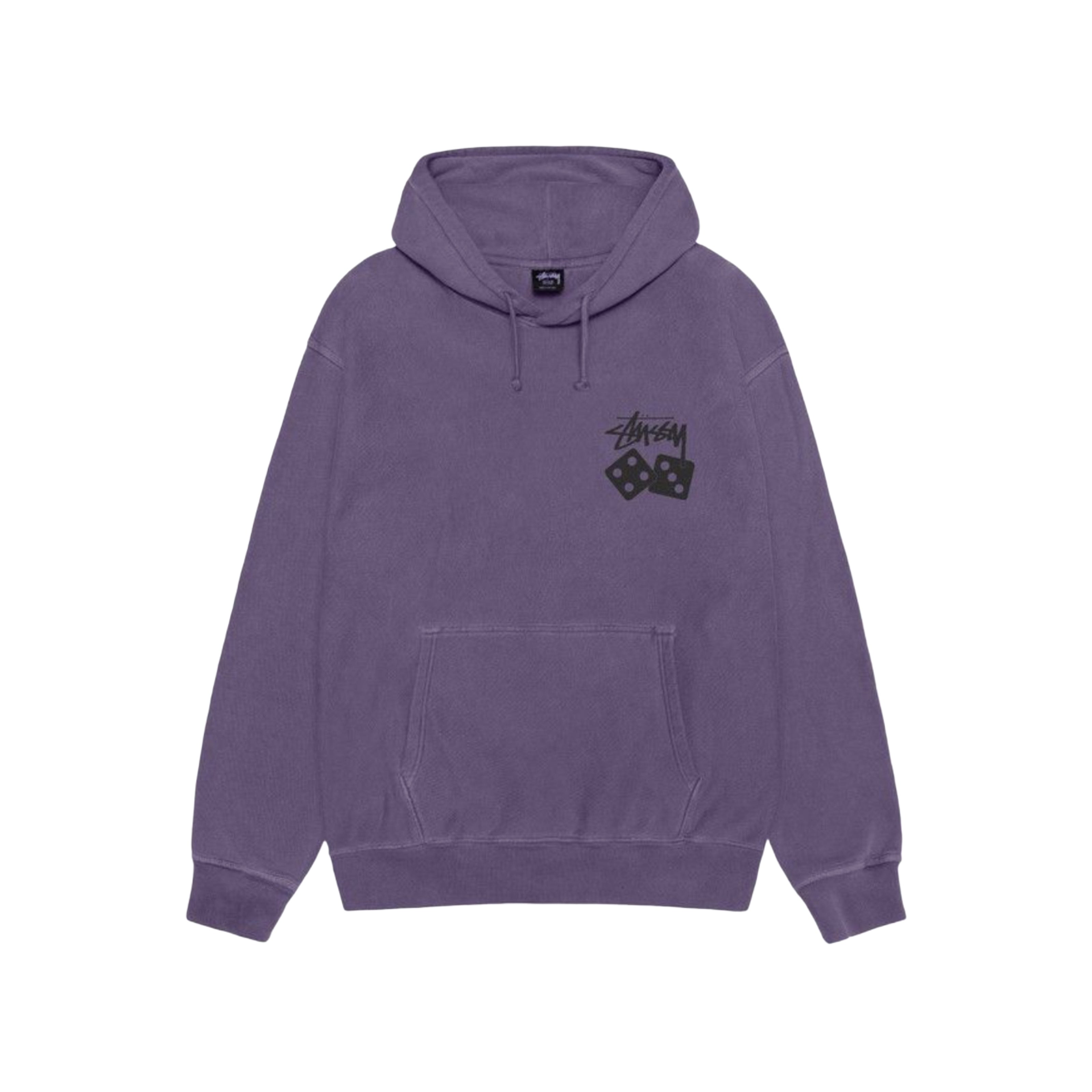 Stussy Dice Dyed Hoodie Grape