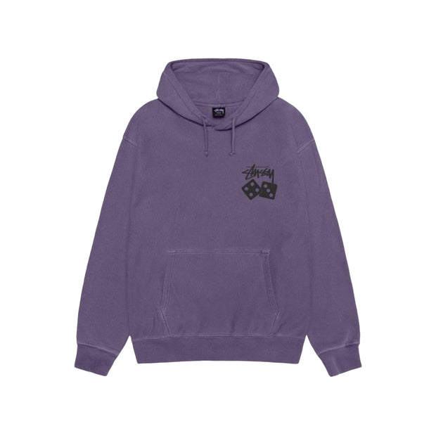 Stussy Dice Dyed Hoodie Grape