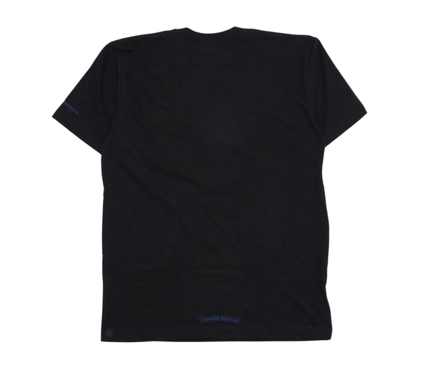 Chrome Hearts Black/Blue Neck Logo Tee
