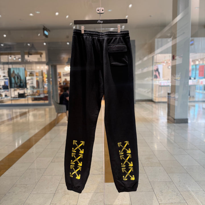 Off White Black/Yellow Arrow Sweatpants (PREOWNED)