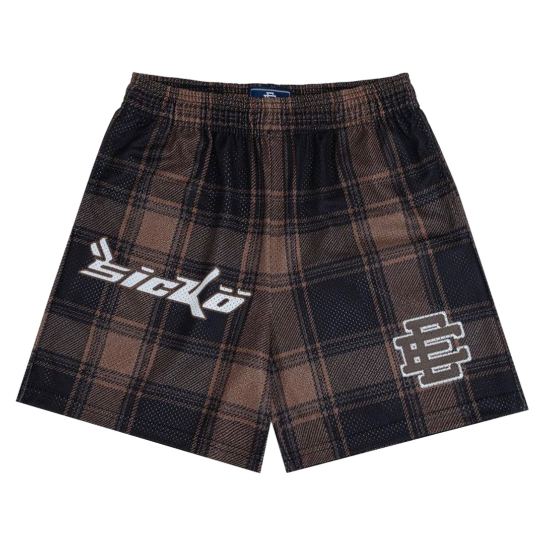 Sicko x Eric Emanuel Shorts Brown