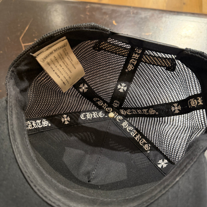 Chrome Hearts Eye Chart Black Trucker (PREOWNED)
