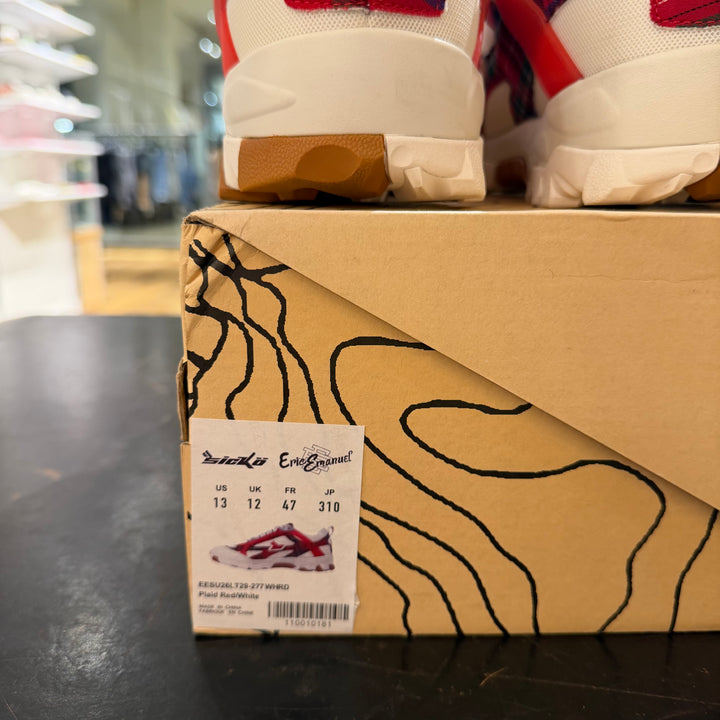 Sicko x Eric Emanuel Hiking Shoes Friends &amp; Family White/Red (PREOWNED)