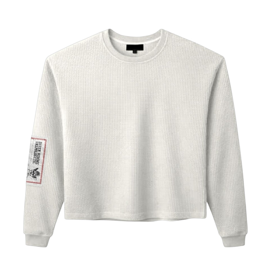Daven Homme White Thermal Longsleeve