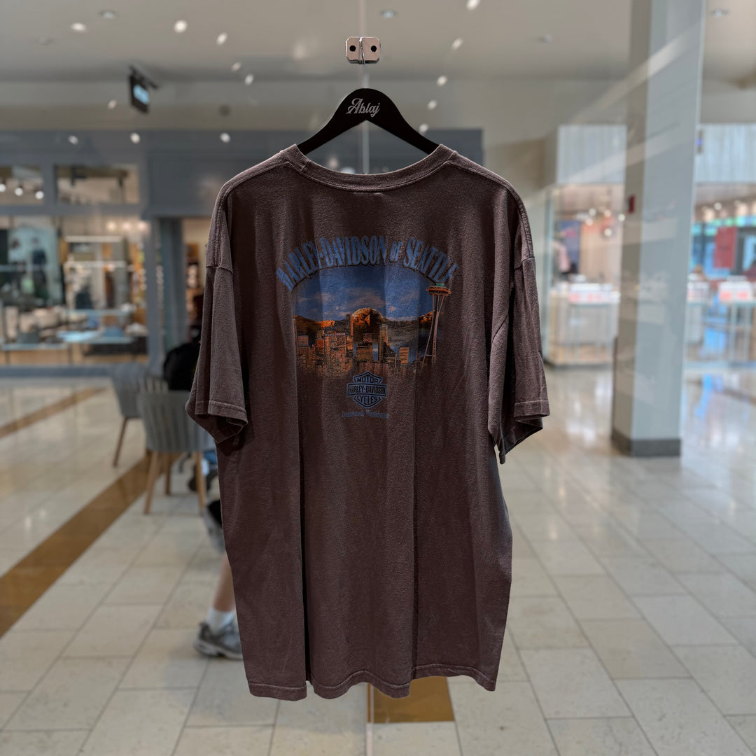 Vintage Harley Davidson Lynnwood WA Eagle Tee 