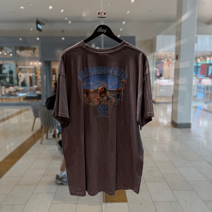 Vintage Harley Davidson Lynnwood WA Eagle Tee 