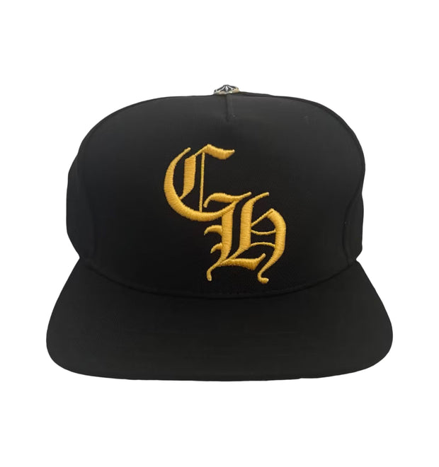 Chrome Hearts CH Baseball Cap Black/Yellow