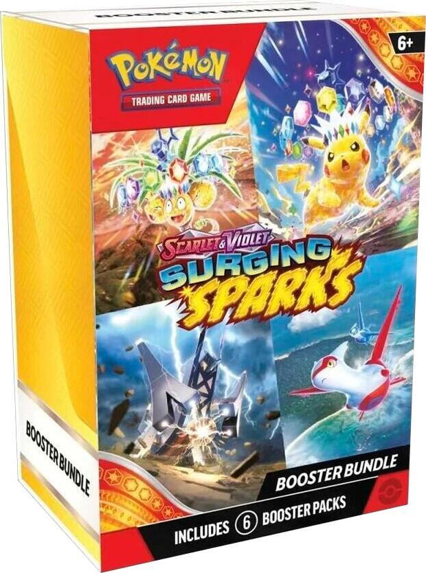 2025 Scarlet & Violet Surging Sparks Booster Bundle