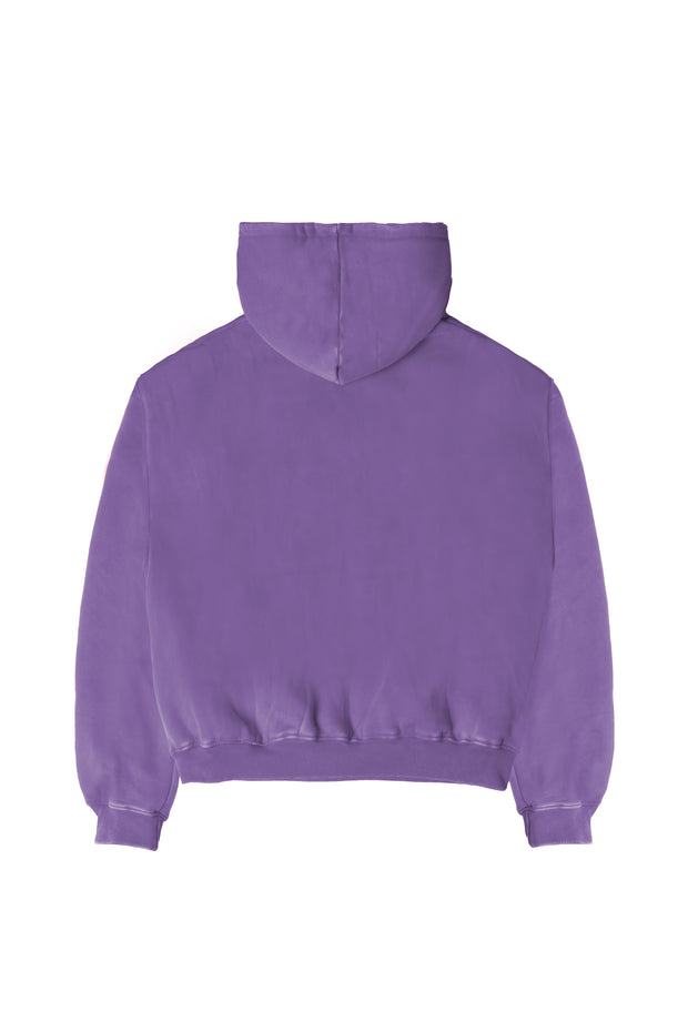 No Feelings Purple 4PF Zip Up Hoodie