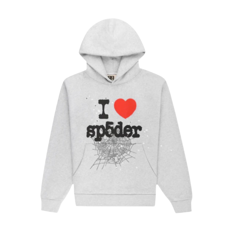 SP5DER Souvenir Hoodie Heather Grey
