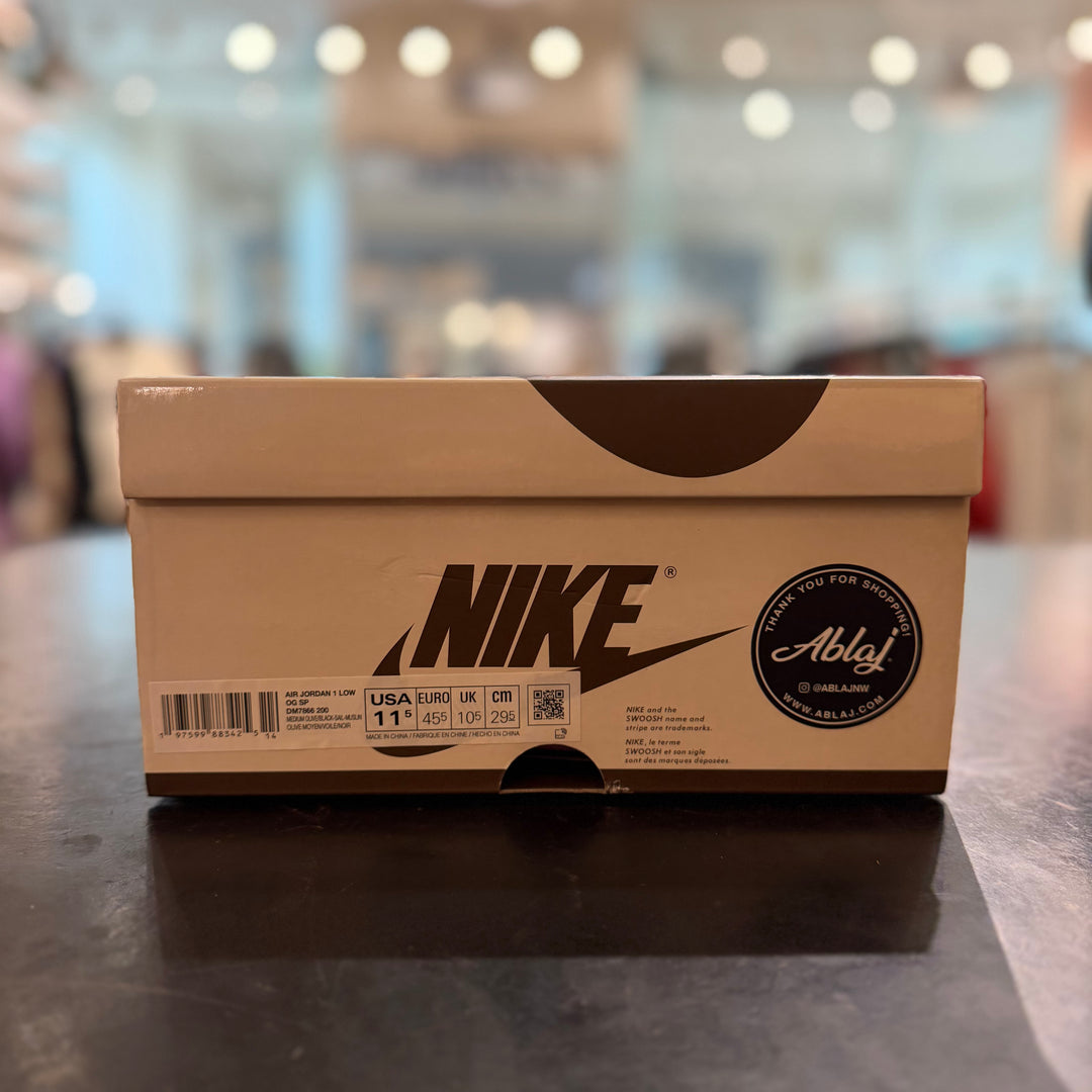 Jordan 1 Retro Low OG SP Travis Scott Medium Olive (PREOWNED)