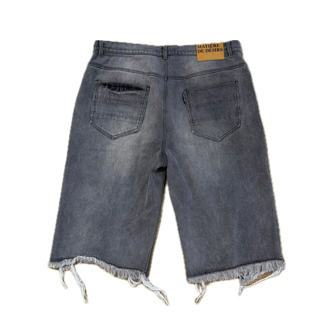 Matiere De Desirs Sample Grey Denim Shorts