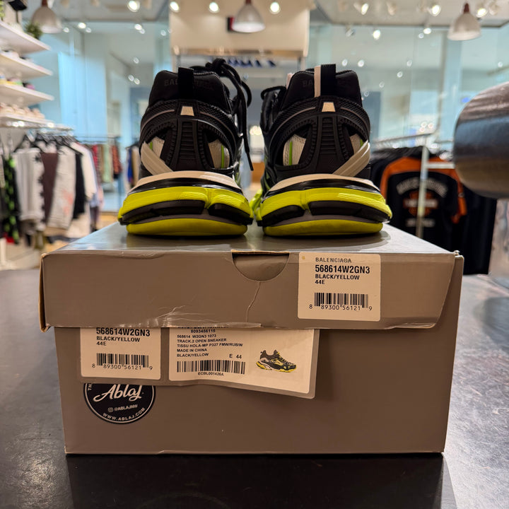 Balenciaga Track 2 Trainer Black Yellow (PREOWNED)