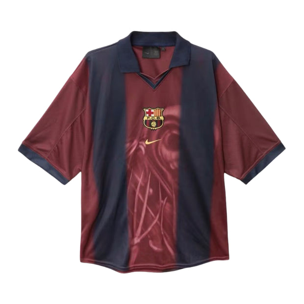 Travis Scott x Nike x FC Barcelona Retro 2000/01 Home Skeleton Jersey