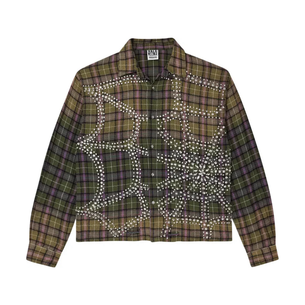 Vale Poison Ivy (Green Fever) Flannel