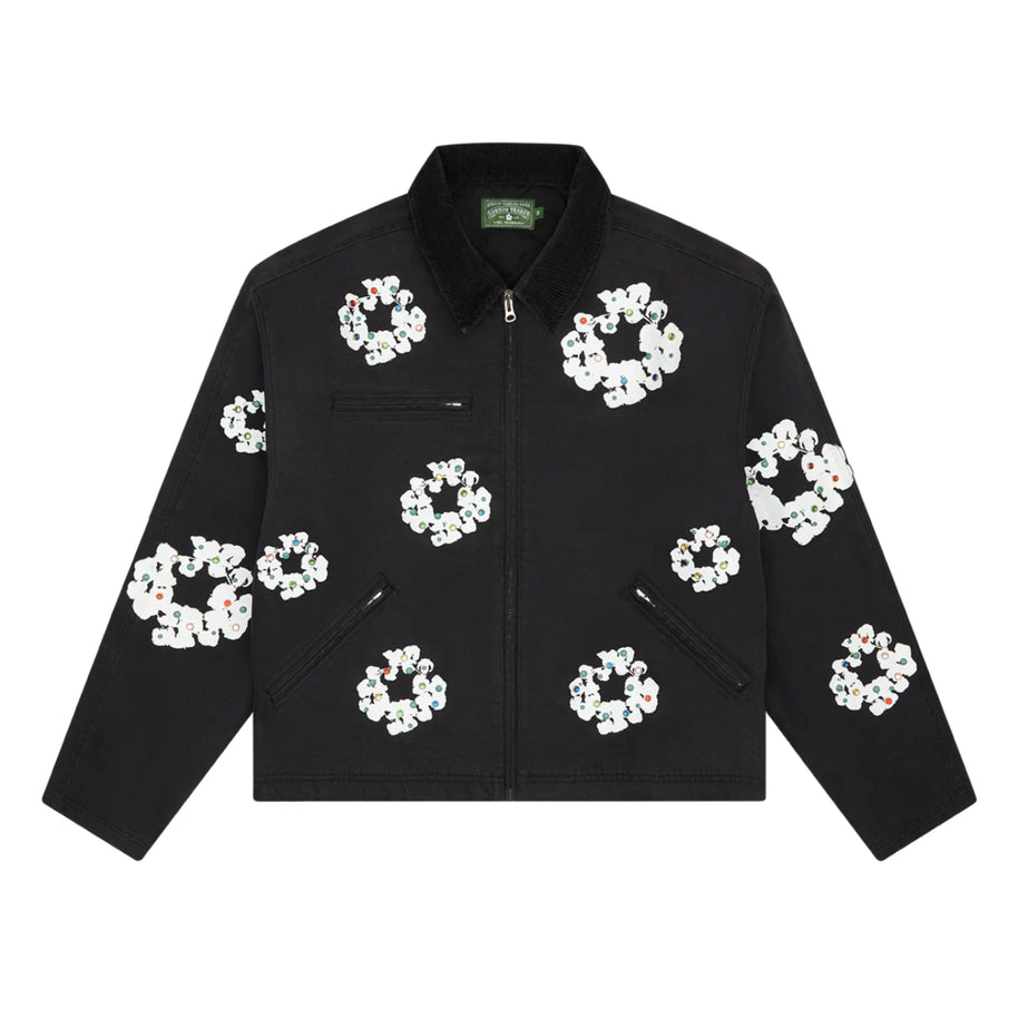 Denim Tears Cotton Wreath Canvas Work Jacket