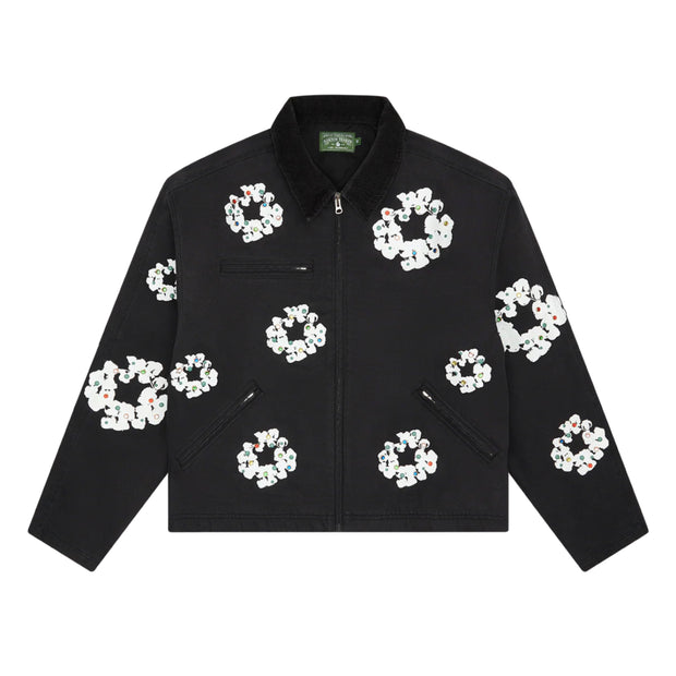 Denim Tears Cotton Wreath Canvas Work Jacket