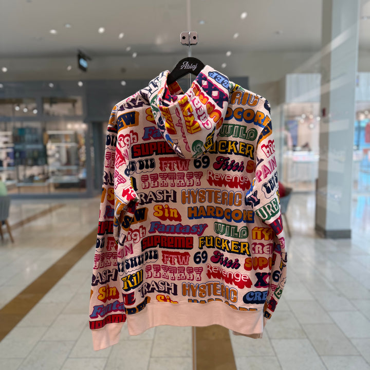 Supreme Hysteric Glamour Text Hoodie (PREOWNED)
