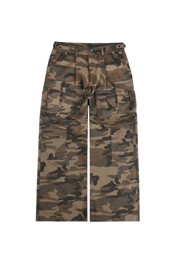 No Feelings Camo Cargo Pants