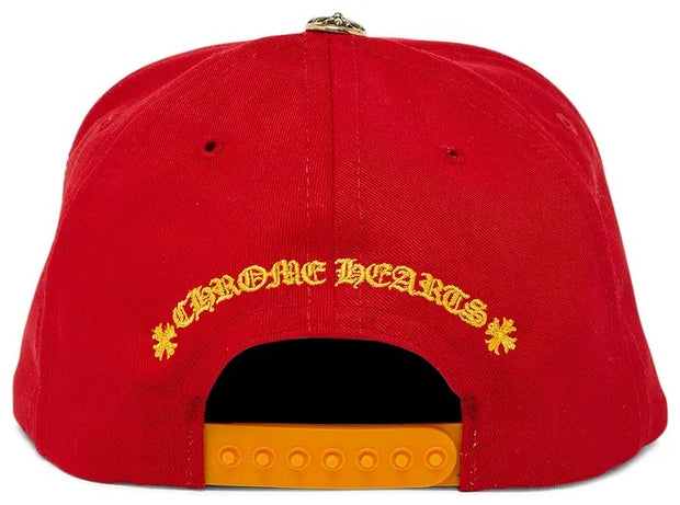 Chrome Hearts Baseball Hat 'Red/Yellow'