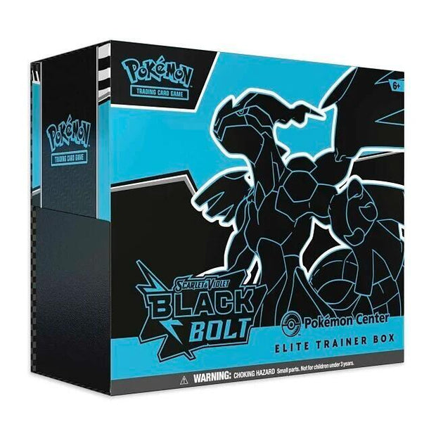 2025 Black Bolt Pokemon Center Exclusive ETB
