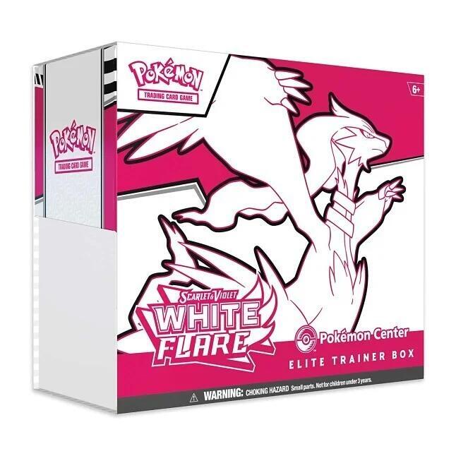 2025 White Flare Pokemon Center Exclusive ETB