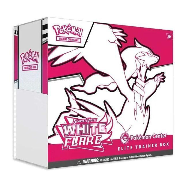 2025 White Flare Pokemon Center Exclusive ETB