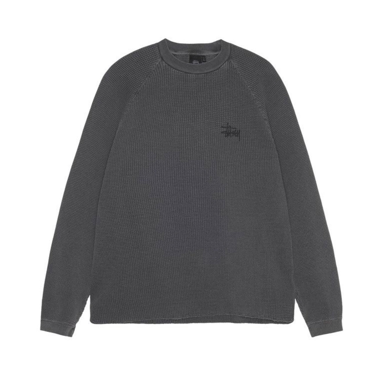 Stussy Raglan Thermal Longsleeve Black