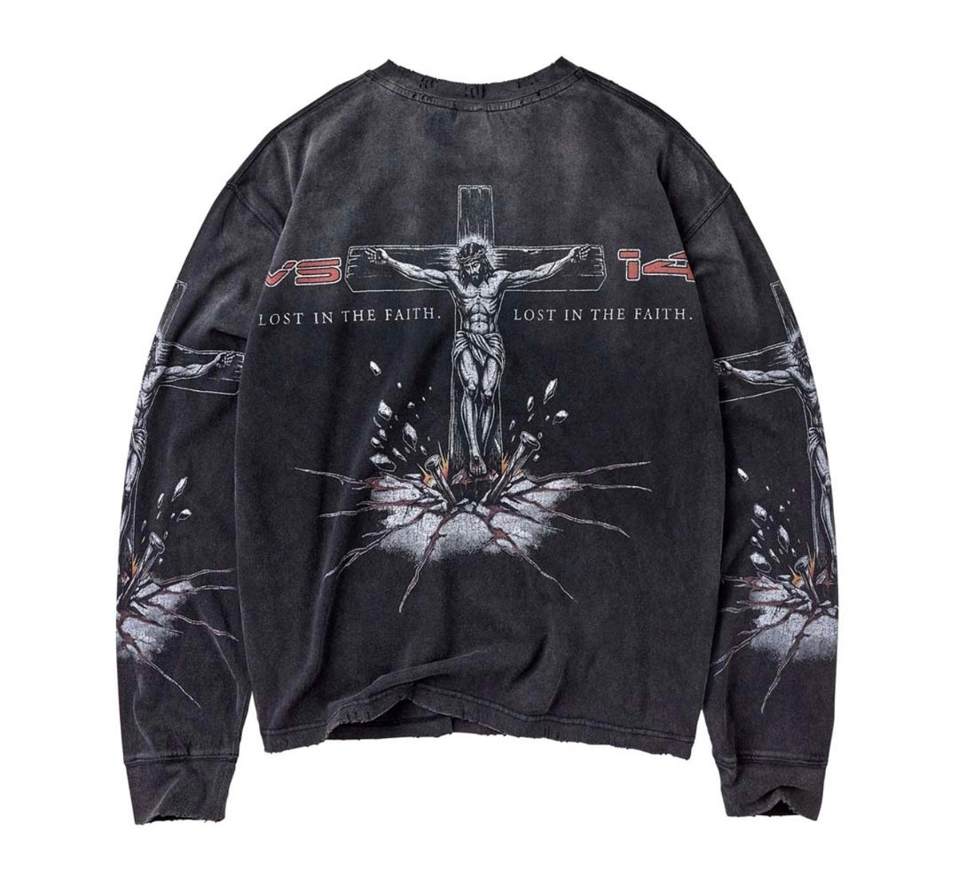 Vale Concrete Cross Longsleeve