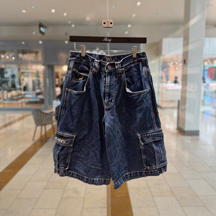 Vintage Fubo Classic Cargo Jean Shorts 