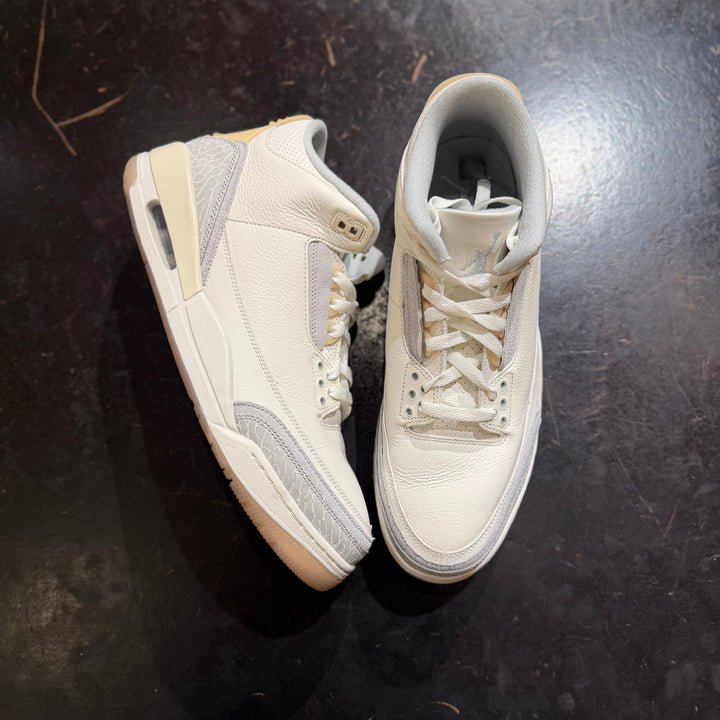 Jordan 3 Craft Ivory No Box (PREOWNED)