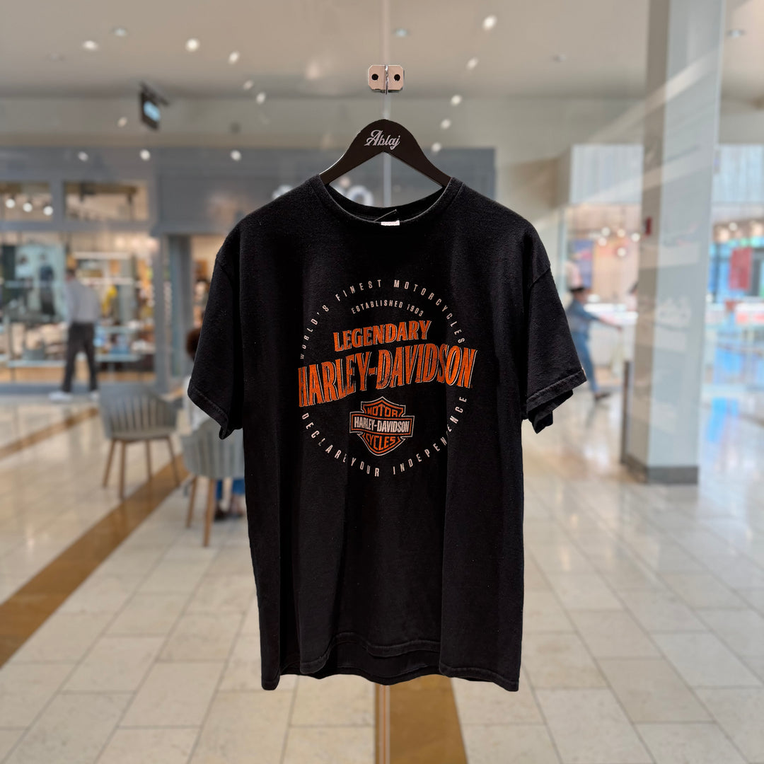 Vintage Harley Davidson Eagles Nest Lathrop Tee 