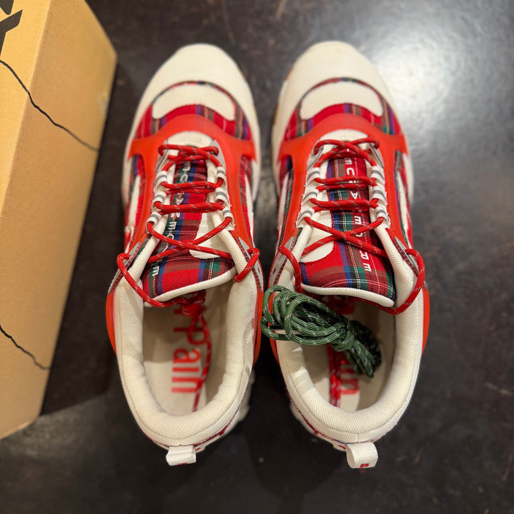 Sicko x Eric Emanuel Hiking Shoes Friends &amp; Family White/Red (PREOWNED)
