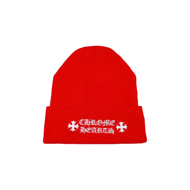 Chrome Hearts Red Beanie