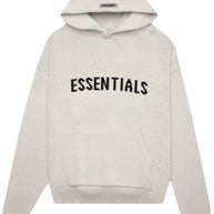 Essentials Knit Hoodie (FW20) Cream