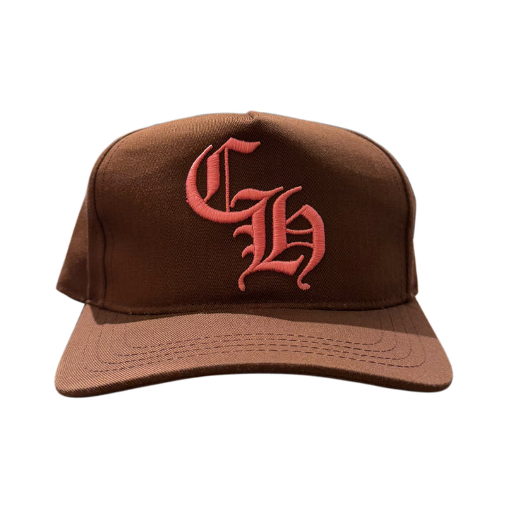 Chrome Hearts CH Snapback Brown/Pink (PREOWNED)
