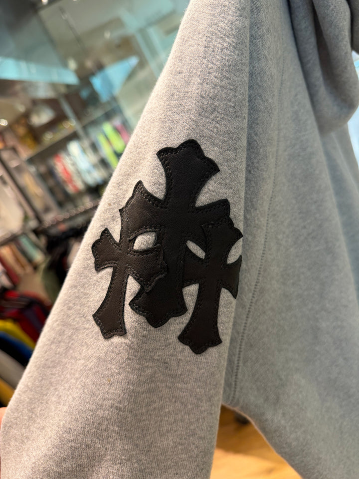 Chrome Hearts Grey Paper Jam Hoodie (PREOWNED)