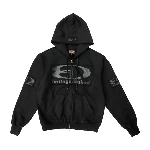 Bottega Desires Black Tech Jacket