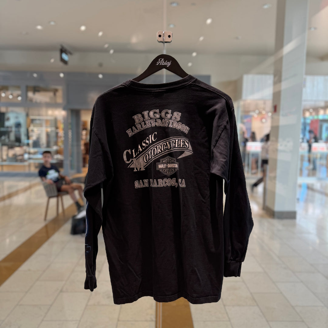 Vintage Harley Davidson San Marcos Long sleeve T-Shirt 