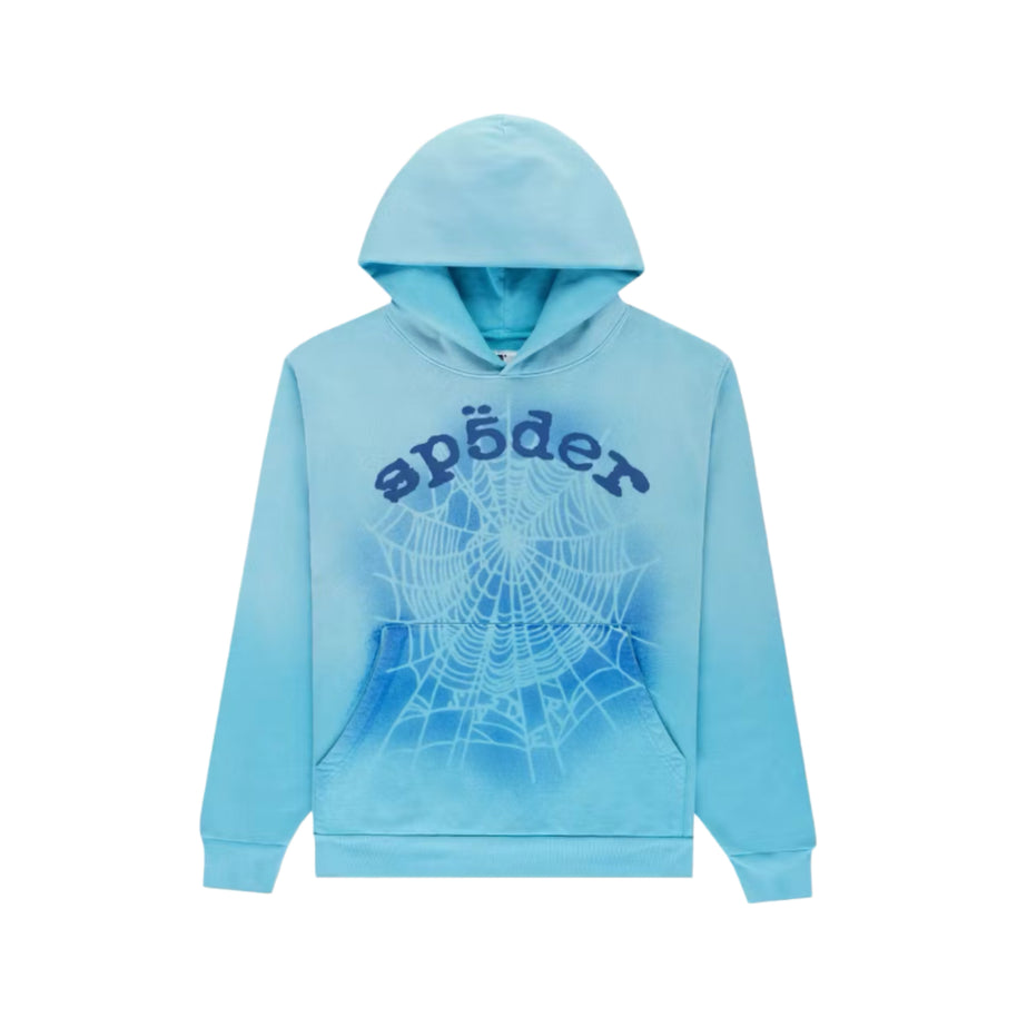 SP5DER OG Web V2 Spray Hoodie