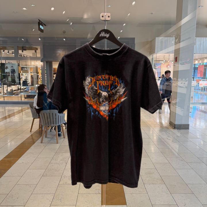 Vintage Harley Davidson Justified Pride 2000 VA Motorcycle Tee 