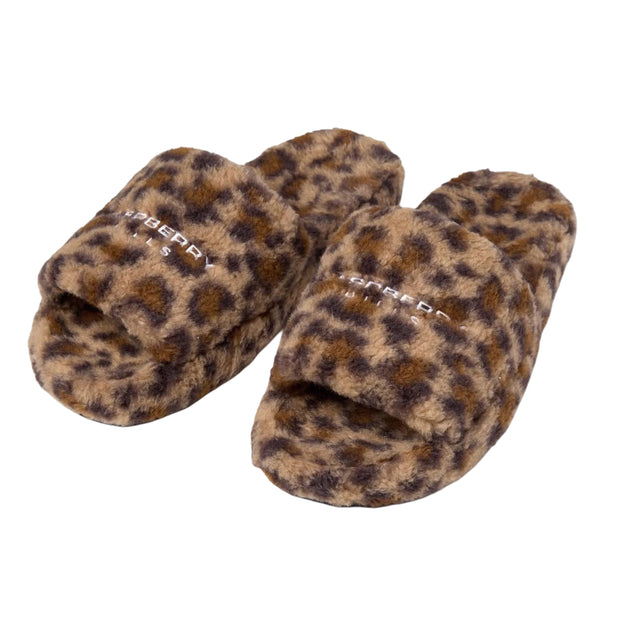 GV Gallery Cheetah Fur Raspberry Hills Slides