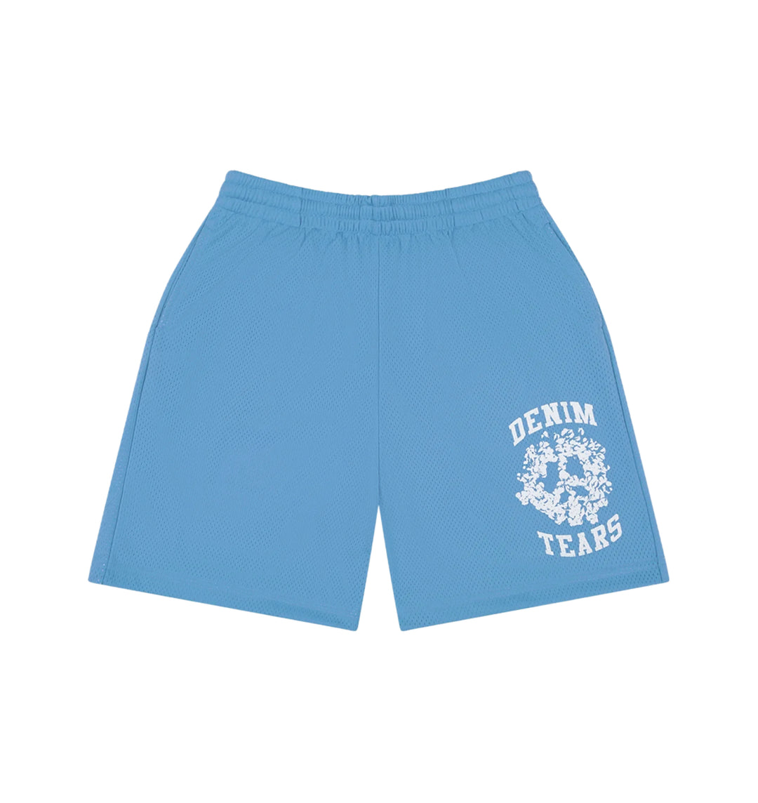 Denim Tears Light Blue University Mesh Shorts