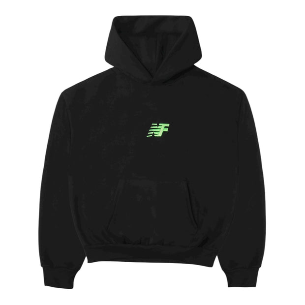 No Feelings Black Fitness Hoodie