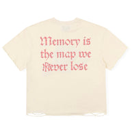 N'oublie Pas Cream Map Tee