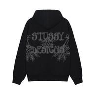 Stussy Black Wes Palm Hoodie