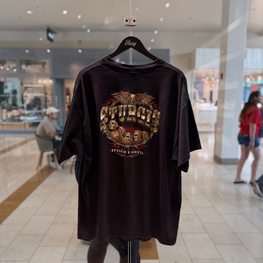 Vintage 2008 Sturgis Mount Rushmore Tee 