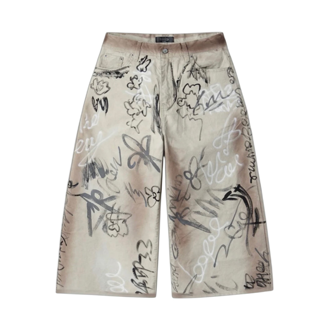 HMDD Graffiti Bansky Chino Shorts