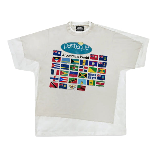 Pasteque Around the world Double Layer Tee